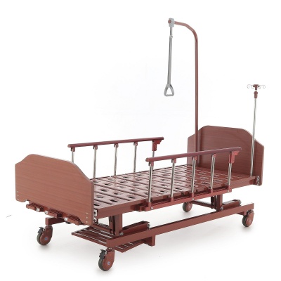 Кровать механическая с ростоматом и полкой (3 функции) E-31 (ММ-3024Н-00) "Med-Mos" каталог магазина Склад Медтехники Кровать механическая с ростоматом и полкой (3 функции) E-31 (ММ-3024Н-00) "Med-Mos" в магазине Склад Медтехники